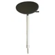 Springfield 1040355-KPC Power Rise Control Post Seat - Charcoal Gray Satin Finis