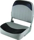 Wise Economy Fold-Down Fishing Seat for Boats , Grey/Charcoal