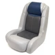 Wise Marine Boat Bucket Seat 8WD1452-840 | Two-Tone Gray / Blue Vinyl