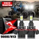 H13 UTV LED Headlight Bulbs High Low Beam For 2018-2021 Polaris Ranger XP 1000
