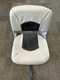 NEW Crestliner Tempress All Weather High Back Boat Seat Grey / Black (Takeoff)