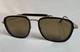 Tom Ford Huck TF665 Sunglasses Shiny Gold/Black Pilot 01E 58mm Authentic