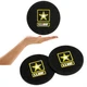 2 Pack Car Cup Holder, Non-Slip Cup Coasters for US Navy Star Fashion car Army
