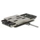 Protomet Boat Swivel Slide Seat Mount | 5 x 12 Inch Gray Anodized