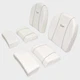 Ranger Boat Leaning Post Seat Cushions | 2510 / 2360 Bay White (6 PC)