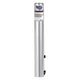 Attwood Snap-Lock 13" H x 1-3/4" D Clear Anodized Aluminum Fixed Post, Bulk