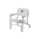 GEN 3 Padded Aluminum Deck Chair w/ Compass Logo | 1-BC-26