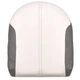 Crestliner Boat Console Back Cushion 2281296 | White Gray