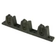 Springfield Abs Plastic Rod Holder - 3 Rod - Pair W/Bungee  1760004