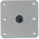 Swivl-Eze Lock'N-Pin 7" x 7" Stainless Steel Base Plate, 3/4" Pin