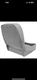 Wise 8WD734PLS-660 Low Back Boat Seat, Grey / Navy