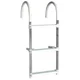 Seachoice 3 Step Over Gunwale Aluminum Boarding Ladder for Boats