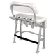 TACO Marine L10-2010BSA-1 Neptune III Seating/Leaning Post with Backrest and Gra