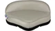 Pro Stand-Up Seat GrayPlassub | Gray VinylSeat/ Black Frame | GradeVinyl