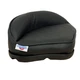Springfield Pro Stand-Up Boat Fishing Casting Seat Black Vinyl Padded Cushion