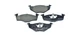 Hella 8DB 355 008-351 brake pad set, disc brake for Seat, VW