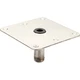 Attwood SP-67739-T SWIVL-EZE 7x7 Lock'N-Pin Zinc Plated Steel 3/4" Pin Base