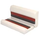 Wise Pontoon Boat Bench Cushions 742348 | 36In White / Red (2Pc)