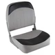Wise 8WD734PLS-664 Standard Low Back Boat Seat, Back, Grey/Charcoal 