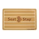 Tidal Wake Seat Step Mat, Protect Boat Cushions, Prevents Rips Tan/White 22732