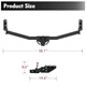 Class 3 Tow Hitch 2" Fit 03-08 Honda Pilot & 01-06 MDX All Models