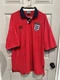 England National Football Premier League  Umbro 2XL Polo Shirt Wise #11 1996