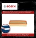 Air Filter 1987429404 Bosch 1K0129620D 1K0129620G 3C0129620A 3C0129620B S9404