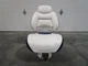 Sea Ray Boat Marine Padded Folding Fishing Seat Chair Blue/White 30.5" x 18"