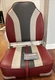 New Wise Boat Folding Fishing Seat New w/ Tags Red Gray White High Back