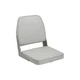 Attwood Marine E-2 Low Back Fold-Down Fishing Seat Gray #98395GY