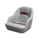 Seamander Pontoon Captains Bucket Boat Seat, 19.7H x 22.2L x 21.7D inches, In...