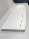 RANGER 2510 BAY SERIES PORT 730046H.48 WHITE 59 1/4" L BOW CUSHION BOAT