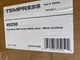 Tempress All-Weather Low Back Combo Seat/Cushion, White (NEW)