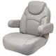 Toonmate Boat Captain's Helm Seat 747393 | Reclining Gray Vinyl