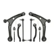 8 Piece Front Lower Control Arms Kit For 03-05 Honda Pilot 01-05 Acura MDX EV471