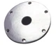 Springfield Marine Boat Spring-Lock Aluminum Deck Base 9" Round Satin Finish