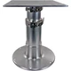 Springfield Pedestal - 3-Stage Table - 16"-30" - Brite Dip 1660236 UPC 038132...