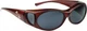 Jonathan Paul Polarized Fitovers Sunglasses Small Aurora Purple-Haze&Gray AR007S