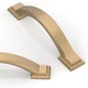 10 Pack Champagne Bronze Cabinet Pulls 3 Inch(76mm) Kitchen Cabinet Handles S...