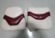 Sun Tracker Pontoon Boat Marine Padded Seat Cushion Set Tan/Maroon 17" x 17"