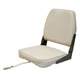 White Attwood Folding Fishing Boat Seat 98395WH