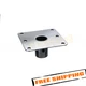 Attwood SP-69773 Snap-Lock 7" x 7" Stainless Steel Square Base for 1-3/4" Post
