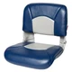 Tempress All Weather 18.5" H x 18.25" W x 18" D Blue/Gray High Back Boat Seat