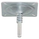 SWIVL-EZE SWL-SP1002 Lockapos;N-Pin 3 Seat Mount with Spring Marine Seat 