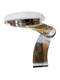 TACO Marine Pivot Armrest Port Side Stainless Steel White Pad K10-0009A