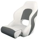 MSC Captain Boat Seat (White/Charcoal) White/Charcoal