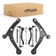 8x Front Lower Control Arms Suspension for 2003-05 Honda Pilot 01-05 Acura MDX