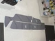 NEW 2021 BAYLINER BOAT DX2050 4 PIECE SWIM PLATFORM MAT GREY AND BLACK