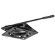Springfield Seat Swivel 12-Way Locking 0-Deg 6.75" Square Black E-Coat #1100018