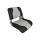 Springfield Marine Springfield Skipper Seat With Cushions, Deluxe Charcoal/Gray/